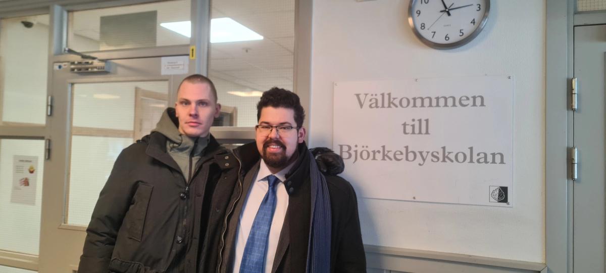 Föreläsning dag 2 på Björkebyskolan