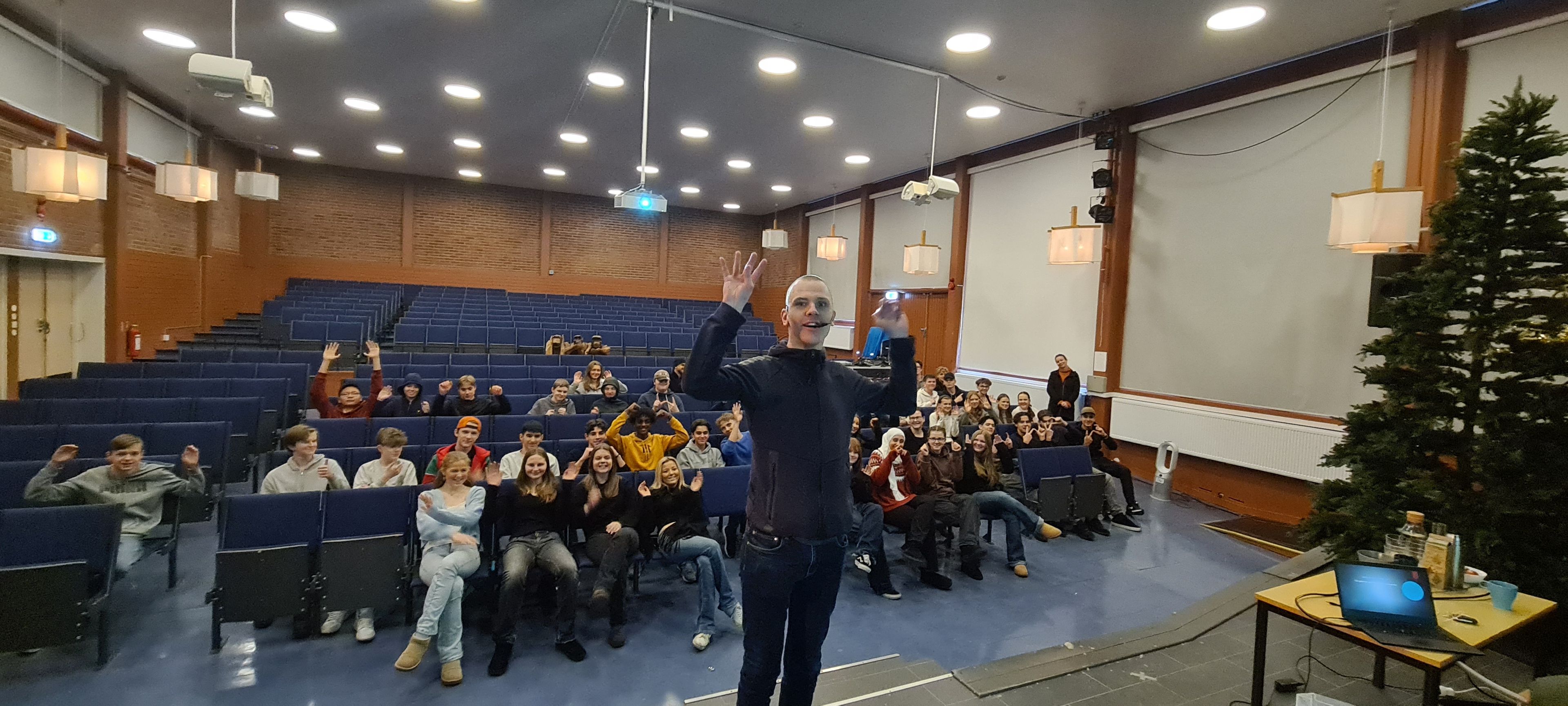 Föreläsning ett slag räcker, Björkebyskolan