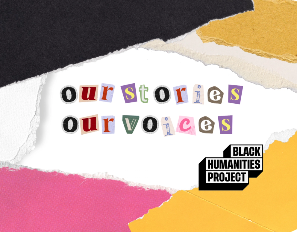 Front Cover for Black Humanities Project /Anthology