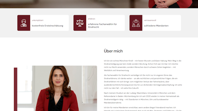 Rechtsanwältin Sümeyra Öz - Anwalt Case Study