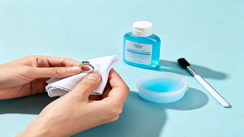 After choosing the perfect ring, clean your ring regularly.