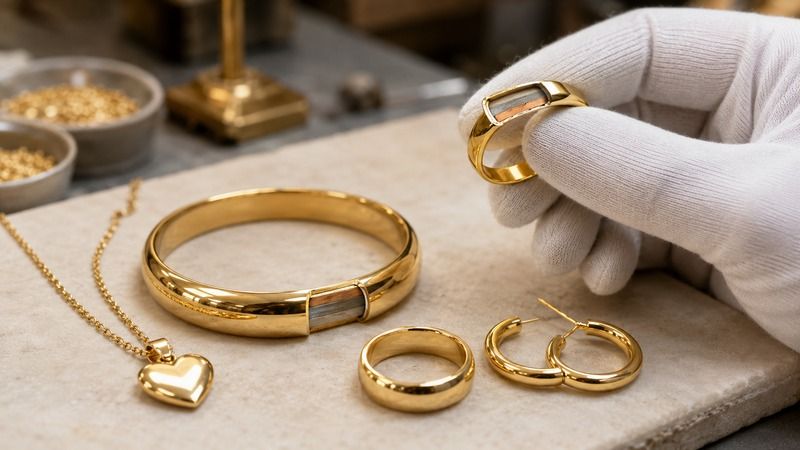 Gold Plated Brass Jewelry Buyer Checks Before Approving Your Bulk Orders