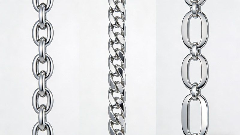 different from curb or cable chains