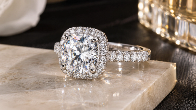 Moissanite Rings