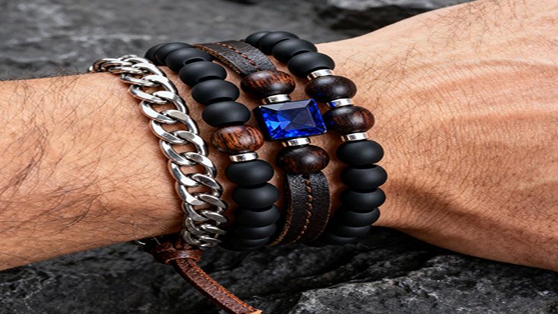 This is a string of bead bracelet