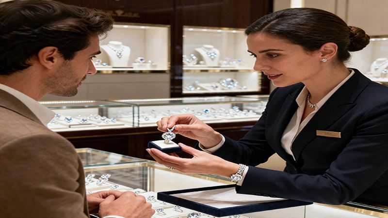 Choose a reliable jeweler, pay attention to quality assurance and after-sales protection when making purchases
