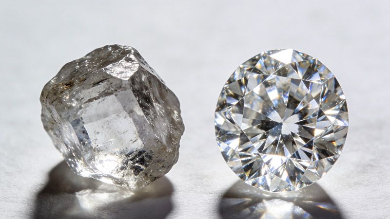 A diamond with a big carat size might have poor cuts