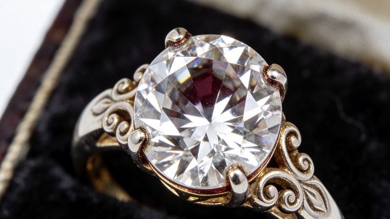 YAG (Yttrium Aluminium Garnet) and GGG (Gadolinium Gallium Garnet) are older diamond simulants.