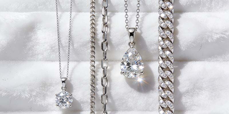 Since these necklaces provide noticeable brilliance without extremely high costs.