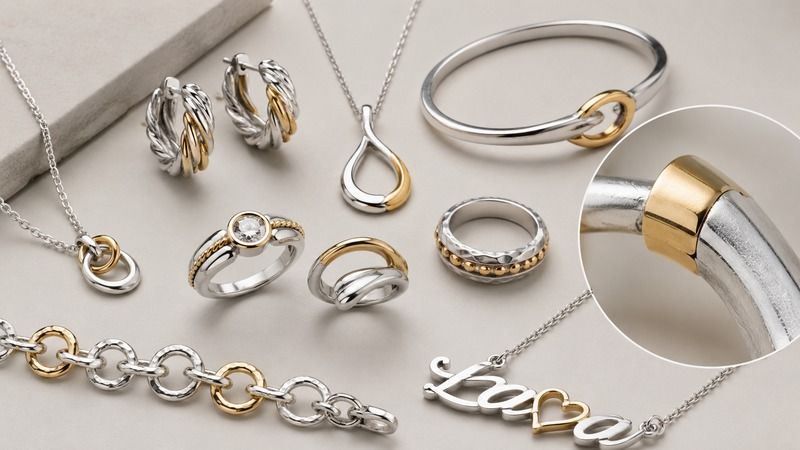 Sterling silver is suitable for demi-fine jewelry