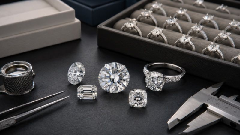 This is why two suppliers may give very different prices for what appears to be the same 4 carat moissanite product.
