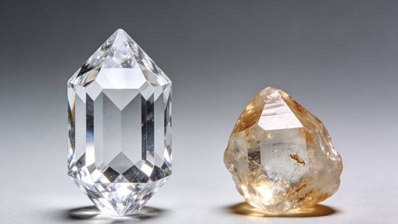 Lab-grown diamonds share the same physical and optical properties as natural ones. This provides a real diamond-like appearance.
