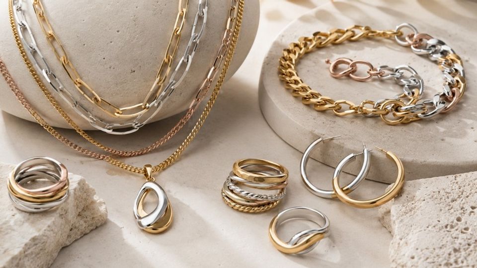 Mixed Metal Jewelry Trend: Key Styles Brands Should Watch in 2026