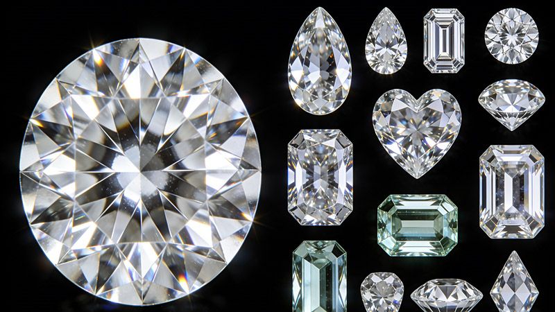 The most demanding shape is the round brilliant cut.
