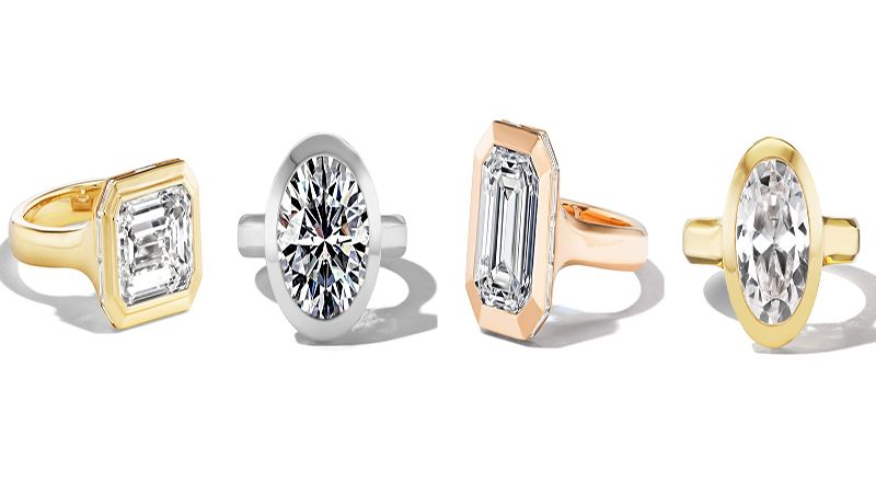 Give a Modern Look with Bezel Setting