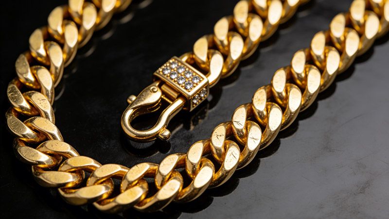 10K gold used in fine jewelry is the lowest legally recognized gold that contain 41.7% pure gold and 58.3% other metals.
