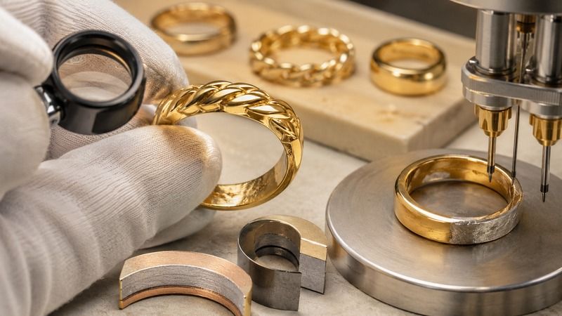 Rings are among the most demanding plated-jewelry categories