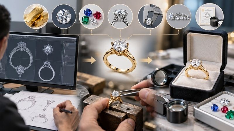 Fine Jewelry and Moissanite Manufacturers