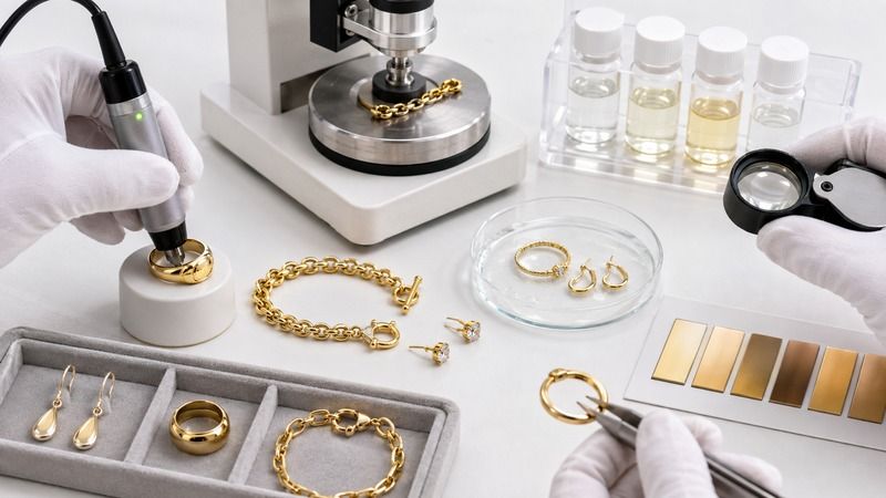 What Tests Can Evaluate Gold-Plated Jewelry Quality