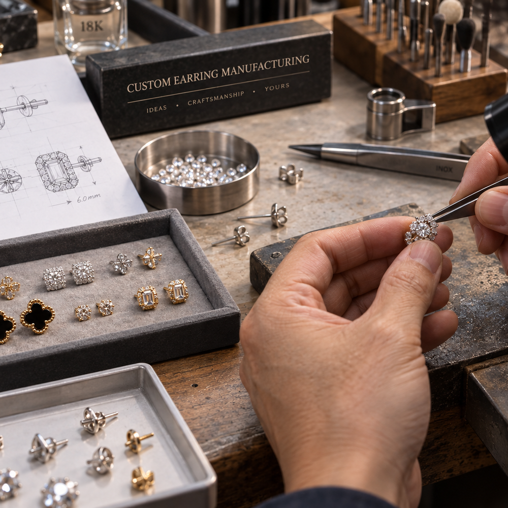 CUSTOM EARRING MANUFACTURING