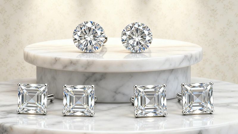 the key differences between princess and round cut