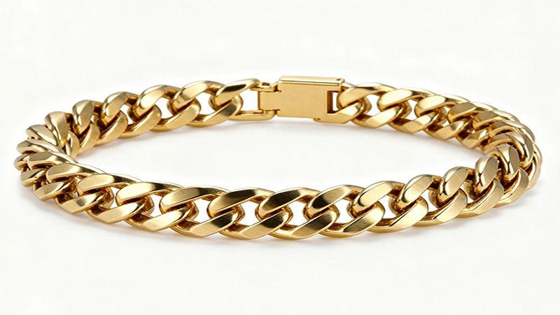 This is a Cuban bracelet