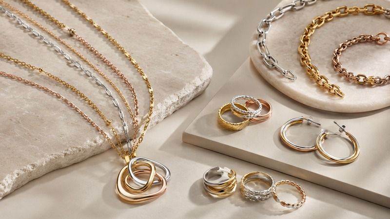 How to Mix Metals in Jewelry for Stylish Modern Brand Collections