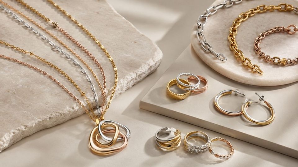 How to Mix Metals in Jewelry for Stylish Modern Brand Collections