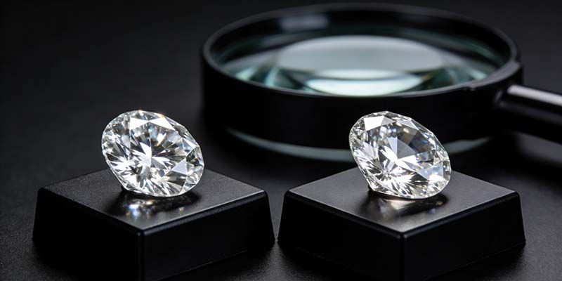 these lab-created diamonds are real. According to our experts dealing with diamonds,