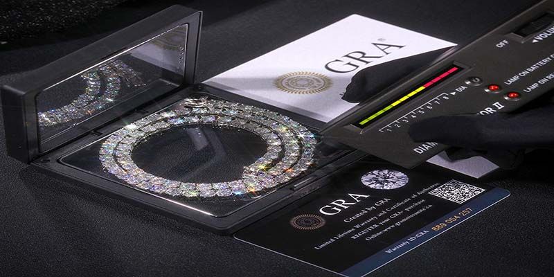 Professional diamond certification from trusted laboratories