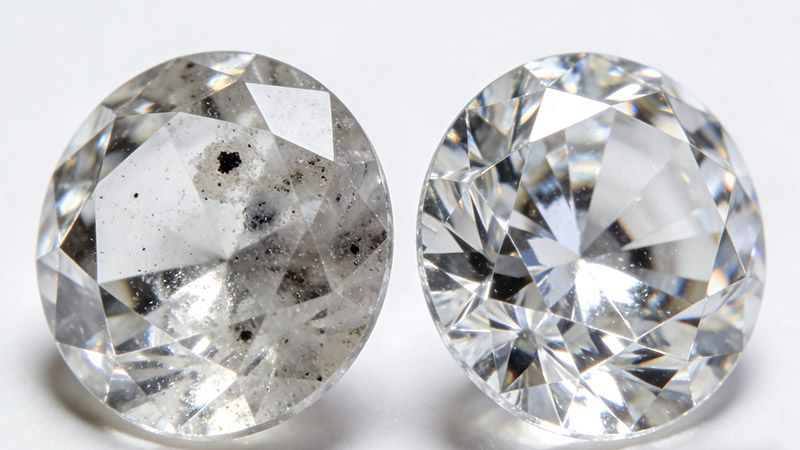 Color is another pricing determinant. Colorless moissanite stones are the most desirable and therefore more expensive