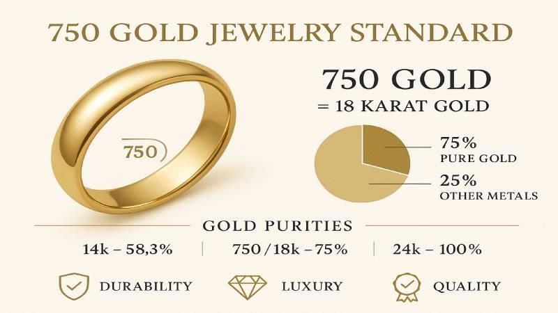 Being a jeweler you must have notices 750 and other numbers on jewelry.