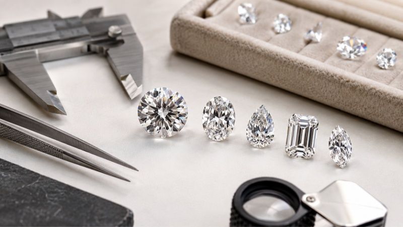 There is no single fixed price for 1 carat moissanite. The price changes based on stone shape