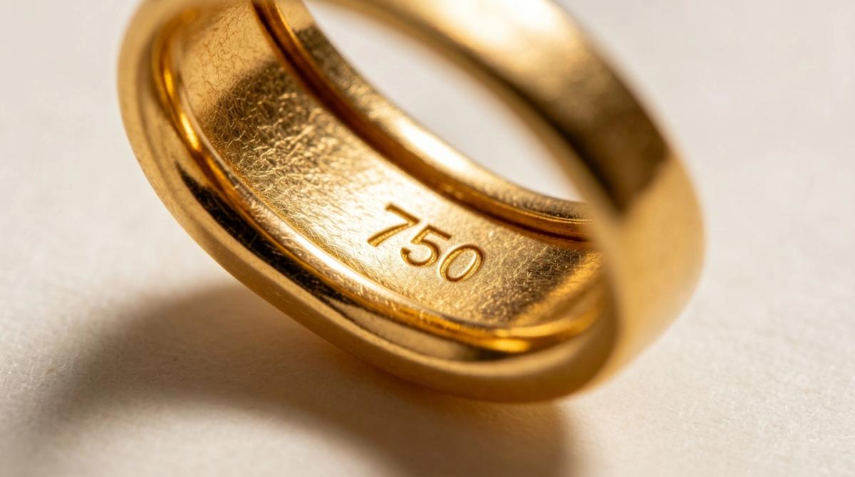 Que signifie « 750 » sur un bijou ?