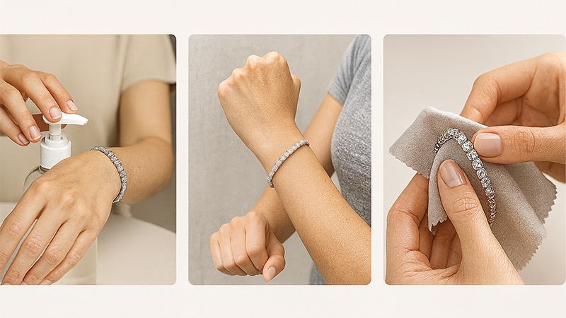 How to Care for a Tennis Bracelet