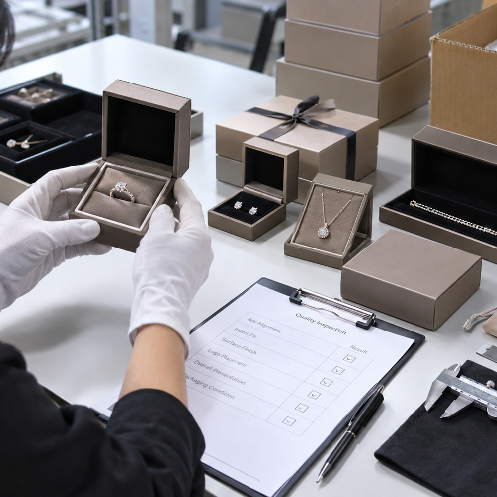 Quality Control for Custom Jewelry Packaging