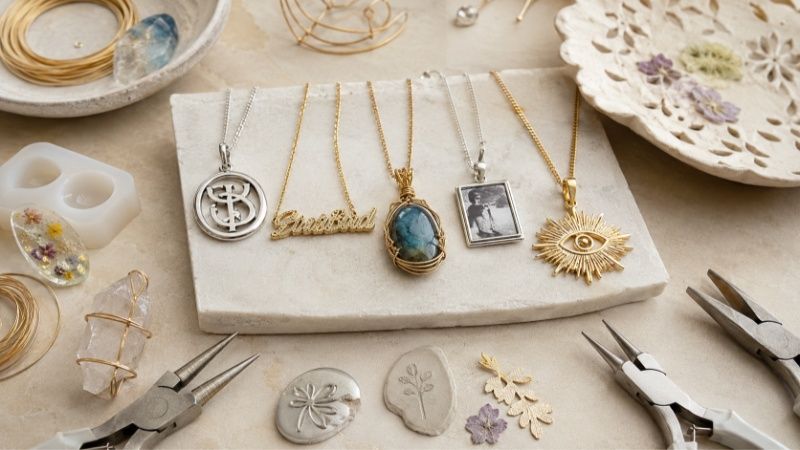 Custom Pendants for Jewelry Brands