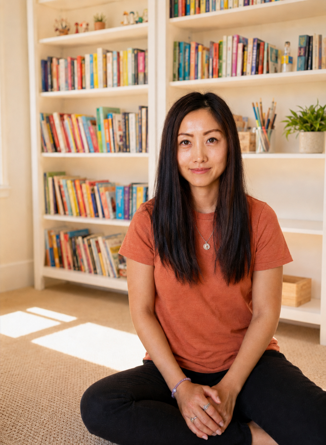 Lisa, founder of Tangerine Kids
