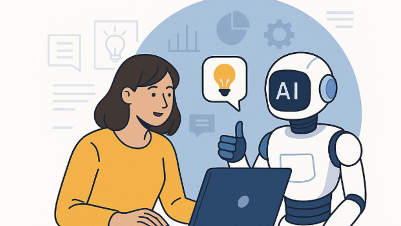 AI helping automate for small businesses.