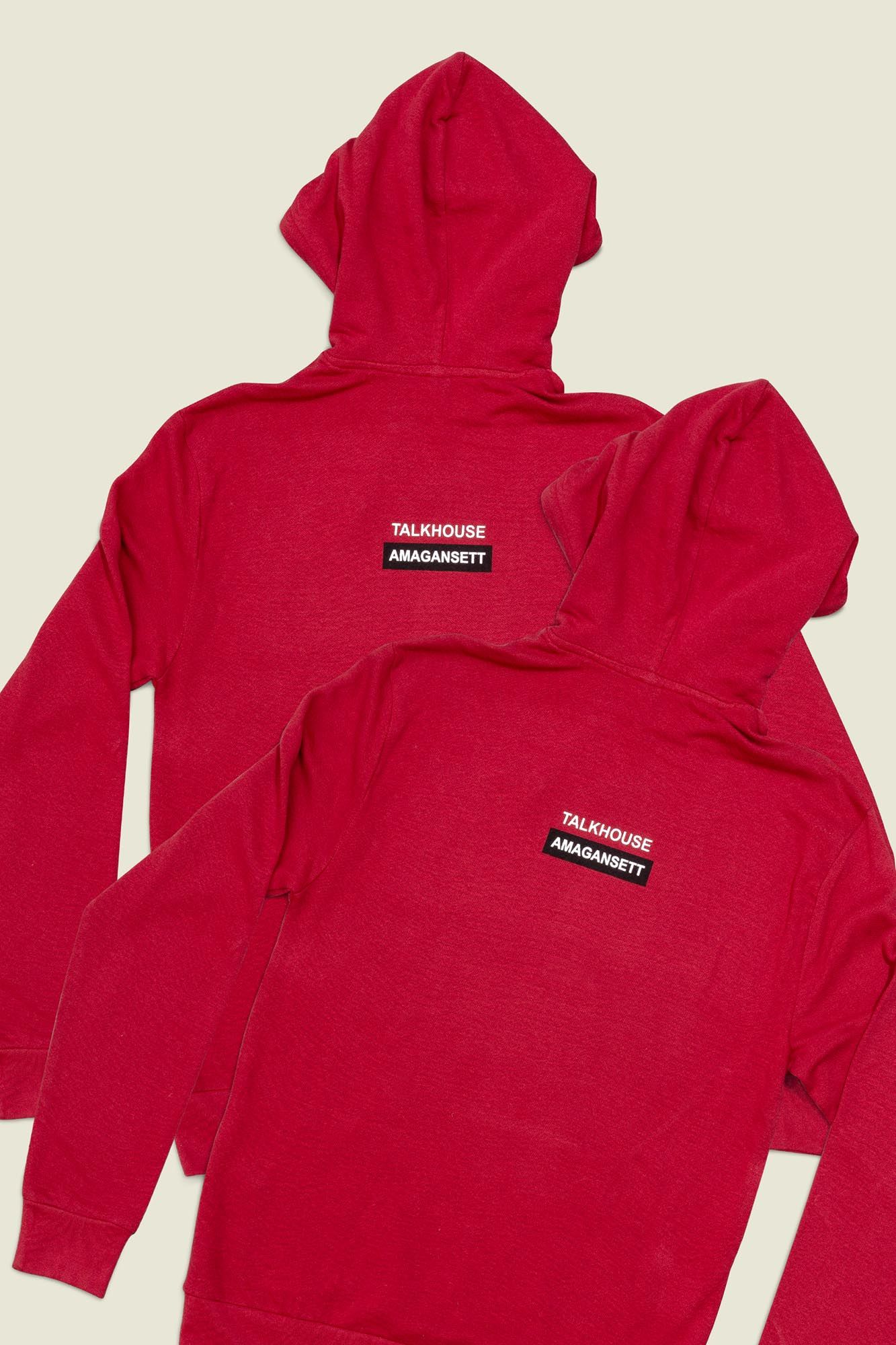 Red pullover hoodies 