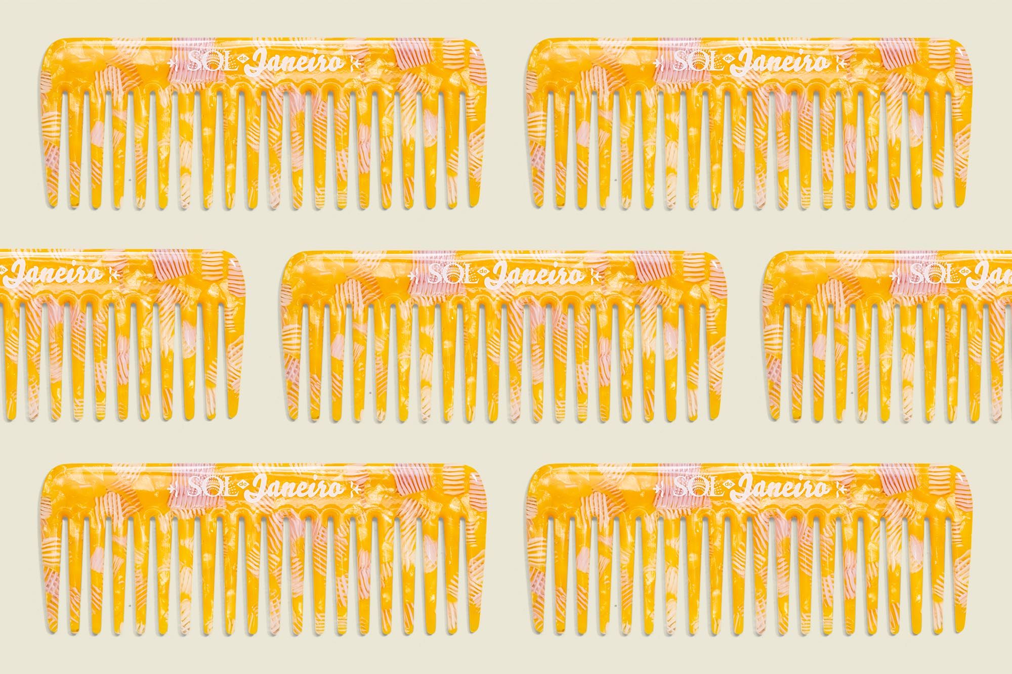 Custom printed hair comb 