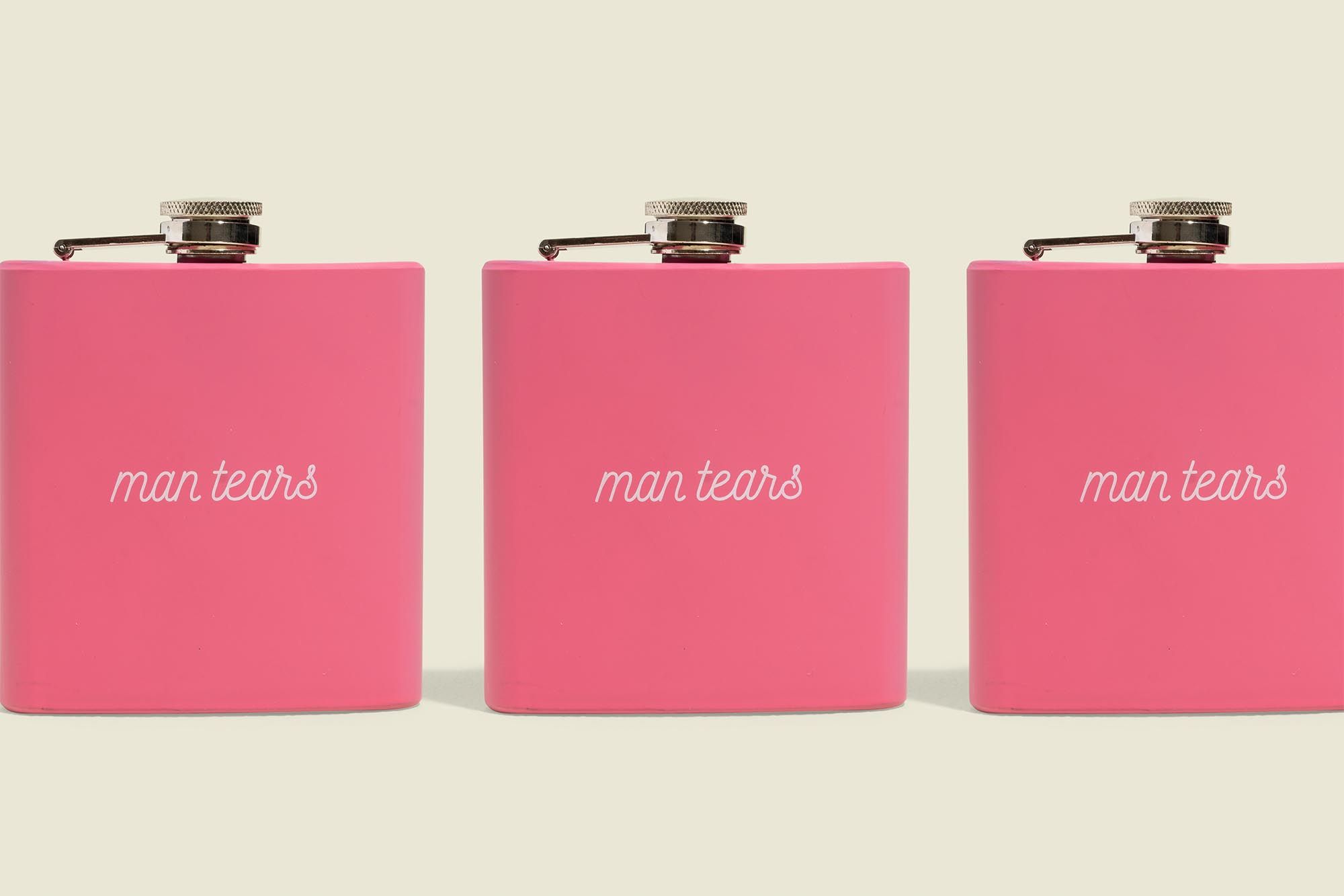 Pink flasks 