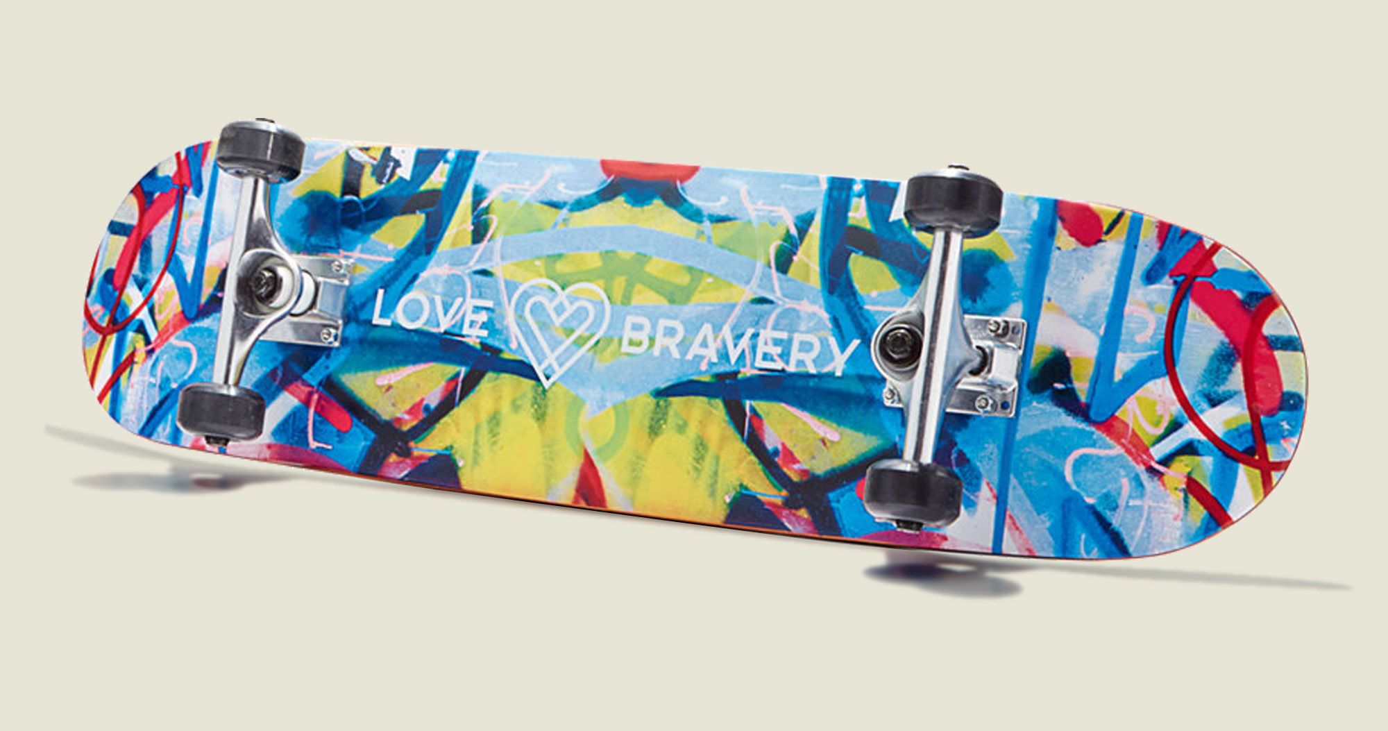 Colorful skateboard 