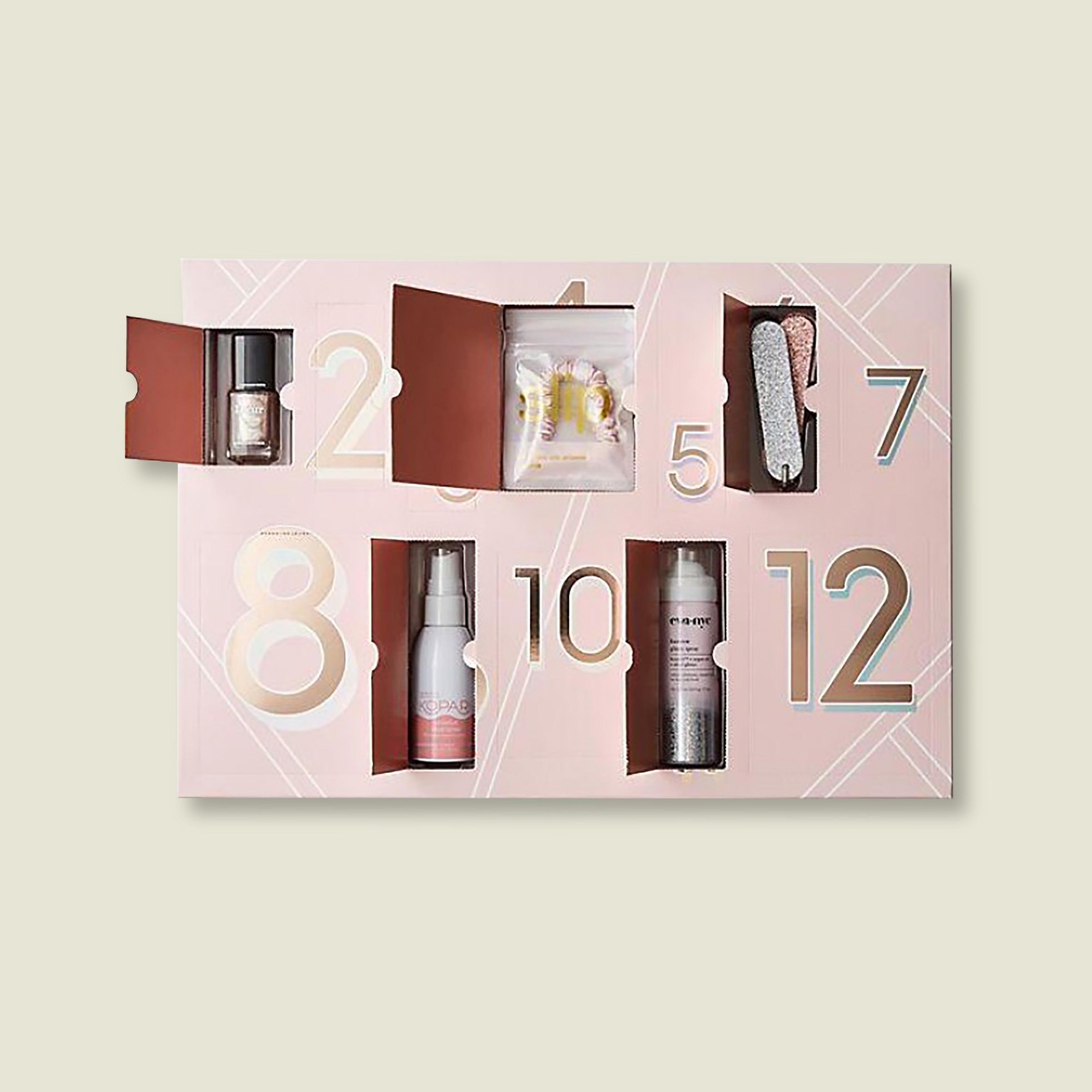 Custom packaging with beauty products and tools