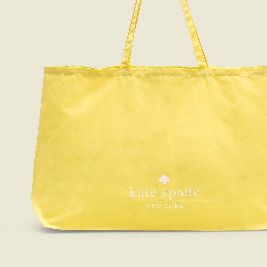 Yellow tote bag 