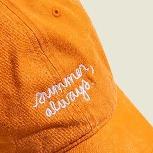 Orange hat 