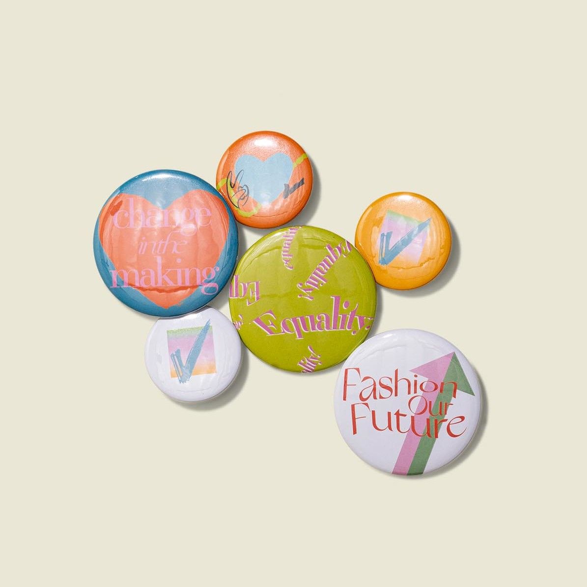 Pin buttons 