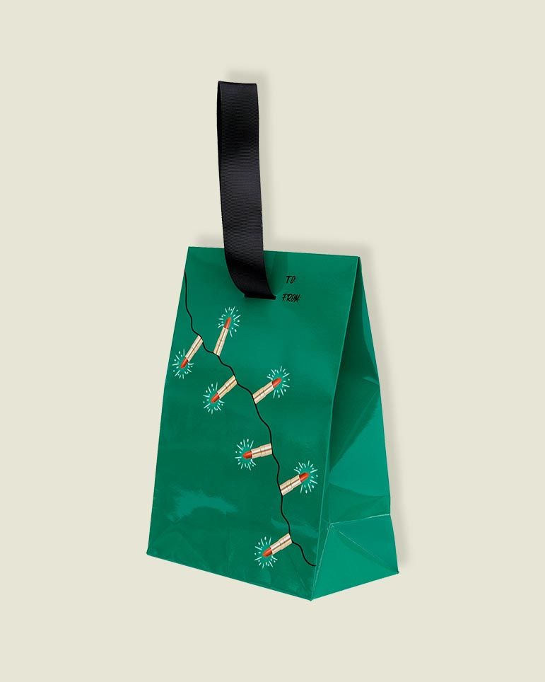 Custom paper bag packaging 