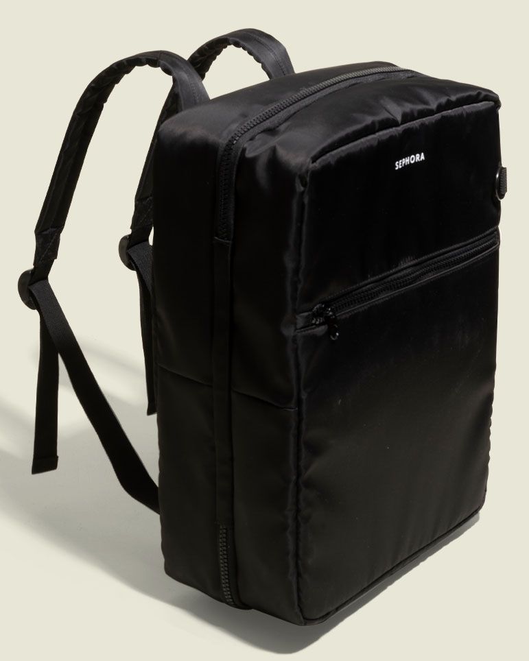 Black backpack 