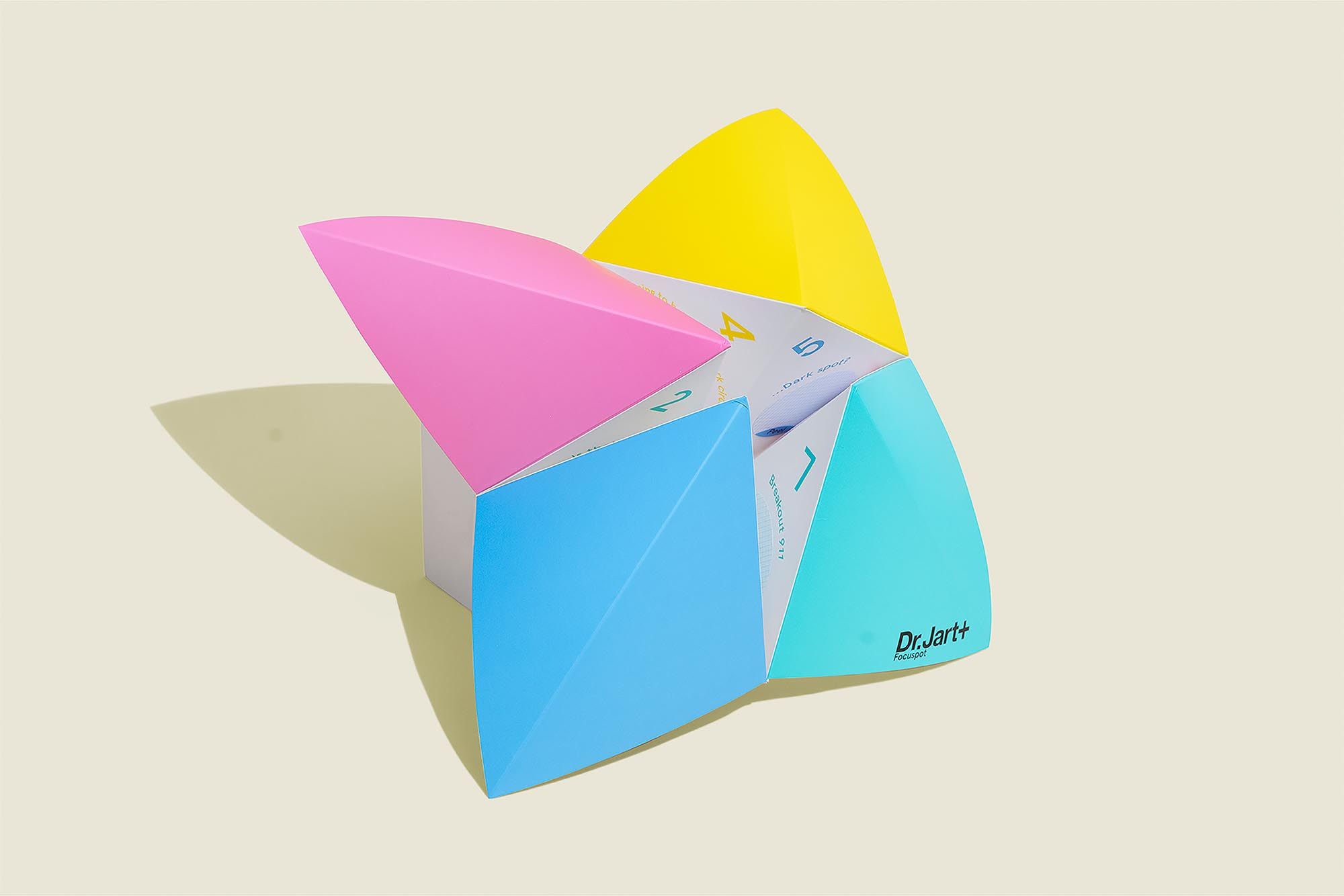 Origami paper game 